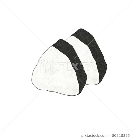 Triangular rice ball (hand-painted) Triangular rice ball (hand-painted) 80218235