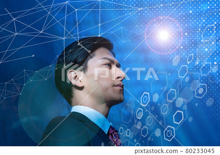 想像未來的男人半身像 想像未來的男人半身像 80233045