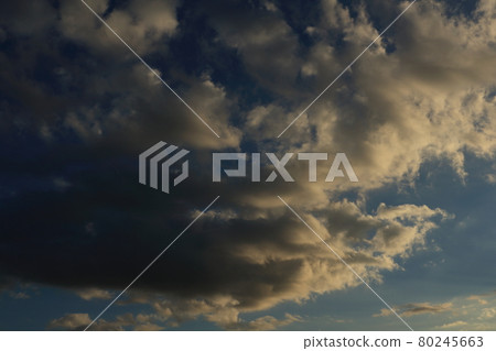 風景/夕陽的天空 80245663