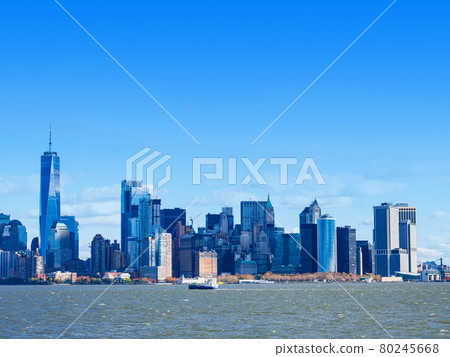 New York Lower Manhattan Skyscraper New York Lower Manhattan Skyscraper 80245668