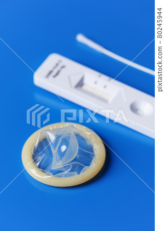 condom and covid-19 rapid antigen test device 80245944