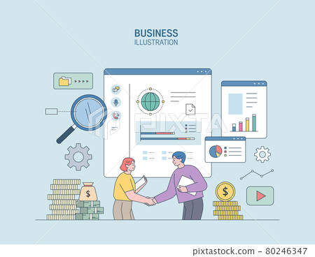 Business, Marketing, Illustration Business, Marketing, Illustration 80246347