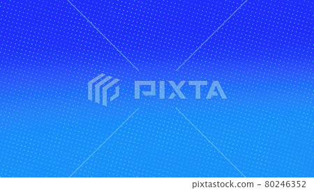 Dot pattern background material with blue gradation like night 80246352