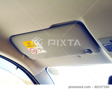 汽車乘客座椅側遮陽板 80247380