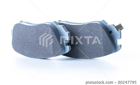 Auto mechanic. New metal car part. Auto motor mechanic spare or automotive piece isolated on white background. Automobile engine service with space for text. Auto mechanic. New metal car part. Auto motor mechanic spare or automotive piece isolated on white background. Automobile engine service with space for text. 80247795