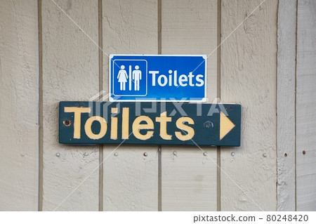 Toilet signs for male and female Toilet signs for male and female 80248420