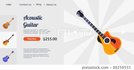 Acoustic guitar, buying musical instrument online 80250555