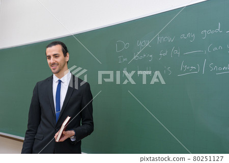 外籍講師，教授，在大學教授英語課程和講座 80251127