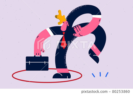 Comfort zone, managing routine concept 80253860