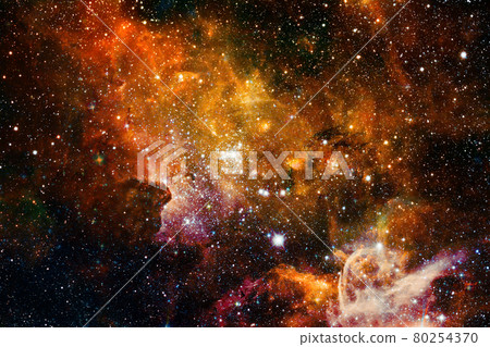 Beautiful galaxy. Elements of this image furnished by NASA 80254370
