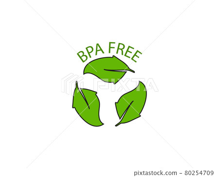 Bpa free, label, eco icon. Vector illustration. flat design. Bpa free, label, eco icon. Vector illustration. flat design. 80254709