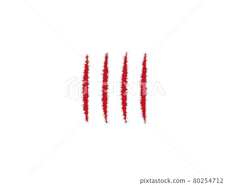 Paw, scratch, claws icon. Vector illustration. Flat design. Paw, scratch, claws icon. Vector illustration. Flat design. 80254712