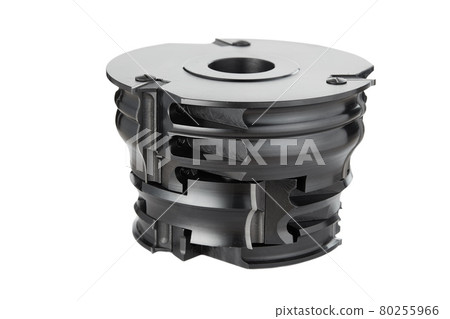 sharp milling cutter isolated on white background 80255966