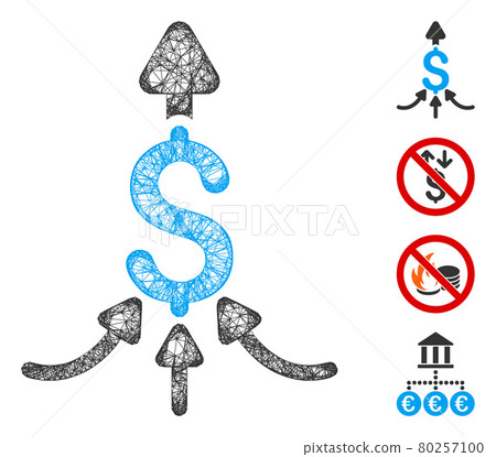 Unite Payments Web Vector Mesh Illustration Unite Payments Web Vector Mesh Illustration 80257100