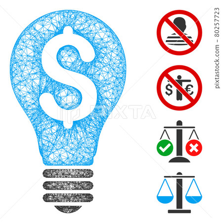 Patent Web Vector Mesh Illustration 80257723