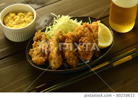 Deep fried oysters  80258611