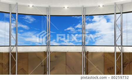 背景材料工作室設置藍天和白雲 背景材料工作室設置藍天和白雲 80259732