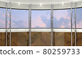 Background material studio set sunset sky 80259733