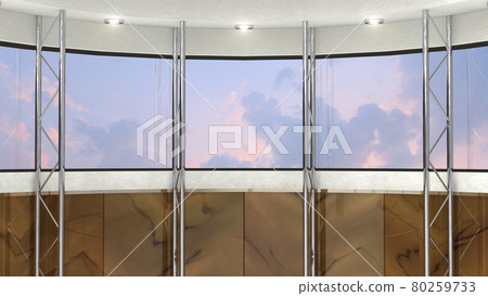 Background material studio set sunset sky Background material studio set sunset sky 80259733
