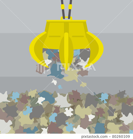 垃圾處理場起重機 80260109