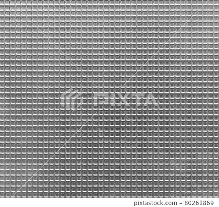 Dark metallic stainless steel floor pattern surface texture. Close-up of interior material for design decoration background 80261869