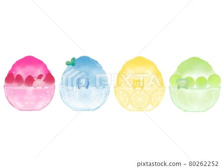 Shaved ice and animal ice wallpaper 80262252