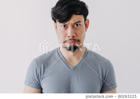 Man who do not give any intension to believe or interest. Do not care. Man who do not give any intension to believe or interest. Do not care. 80263225
