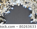 Christmas and New Year Flat Lay Template 80263633