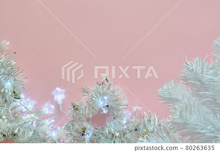 Christmas and New Year Flat Lay Template 80263635