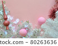 Christmas and New Year Flat Lay Template 80263636