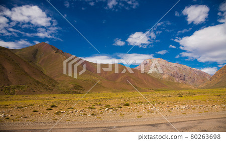 View of Andes mountains, Valle Hermoso 80263698