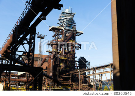 Old steel factory in area Dolni Vitkovice 80263845