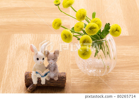 兔子讀黃花卡 兔子讀黃花卡 80265714