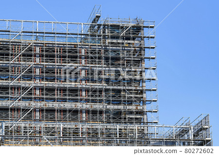 Construction site of skyscrapers 80272602