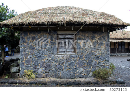 Jeju Island, Korea, January. 7, 2020:Jeju Folk Village Museum Jeju Island, Korea, January. 7, 2020:Jeju Folk Village Museum 80273123
