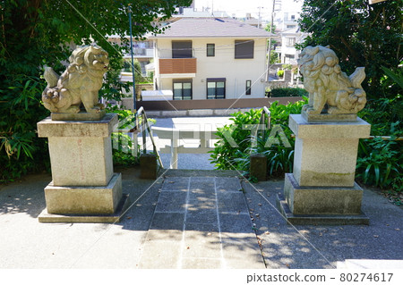 Komaoka Hachiman Shrine guardian dog 80274617