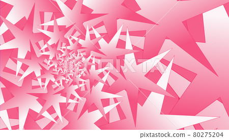 CG star Geometric background material composed of many star shapes 80275204