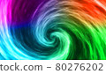 彩虹色的閃爍，火熱的光環 80276202