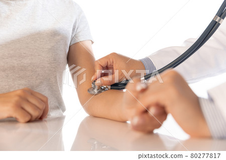 Close-up hands of doctor, therapeutic or medical advisor vaccinate patient. Concept of healthcare, care and medicine. Covid-19 Close-up hands of doctor, therapeutic or medical advisor vaccinate patient. Concept of healthcare, care and medicine. Covid-19 80277817