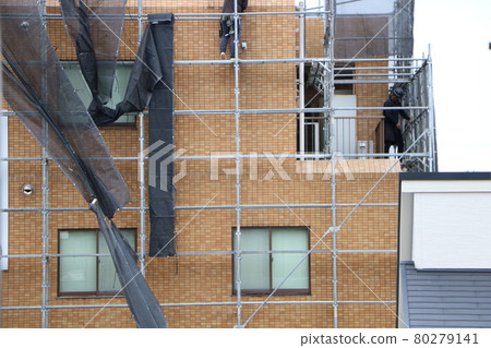 楔形工匠建造楔形腳手架 楔形工匠建造楔形腳手架 80279141