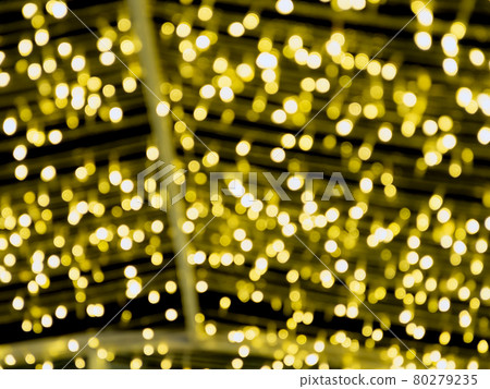 Golden Lighting and decoration item bokeh for Christmas and New Year Celebration 80279235