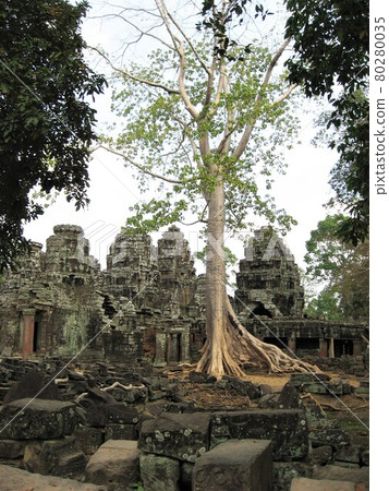 Banteay Kdei around Angkor Thom, Cambodia. Banteay Kdei around Angkor Thom, Cambodia. 80280035