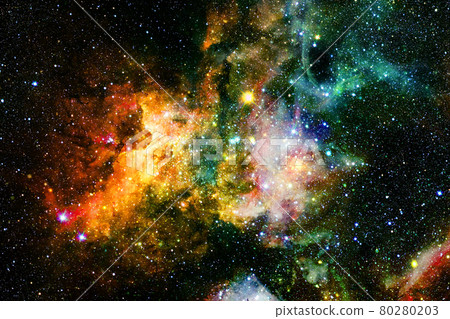 Nebula, cluster of stars in deep space. Elements of this image furnished by NASA Nebula, cluster of stars in deep space. Elements of this image furnished by NASA 80280203