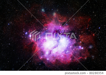 Awesome of endless cosmos. Elements of this image furnished by NASA 80280354