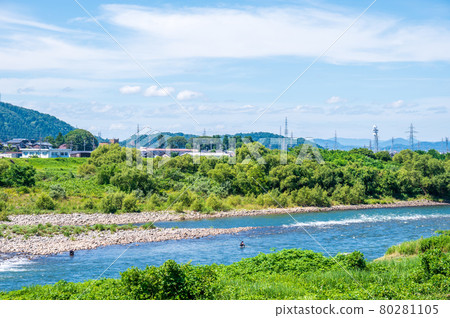 五松橋周邊（福井縣吉田區永平寺町）九頭龍川 80281105