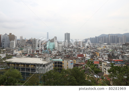 澳門城市天際線 澳門城市天際線 80281969