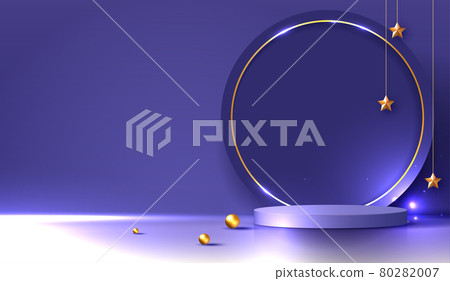 Cosmetic purple background and premium podium display for product presentation branding and packaging . studio stage with shadow of night star background. vector design Cosmetic purple background and premium podium display for product presentation branding and packaging . studio stage with shadow of night star background. vector design 80282007