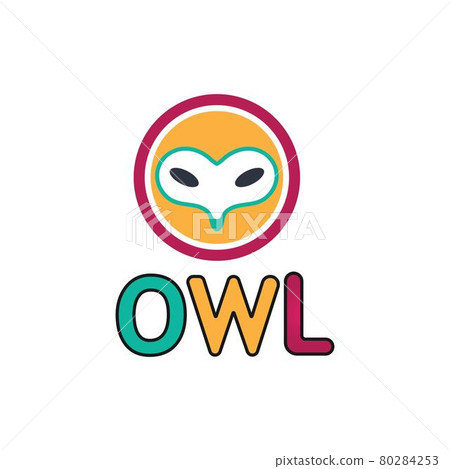 owl bird logo and symbol animal vector 80284253