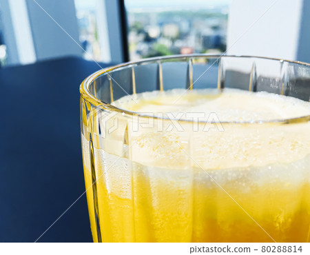 Healthy drink, fruit vitamins and beverage menu, fresh juice in luxury restaurant outdoors, food service and wellness breakfast concept Healthy drink, fruit vitamins and beverage menu, fresh juice in luxury restaurant outdoors, food service and wellness breakfast concept 80288814