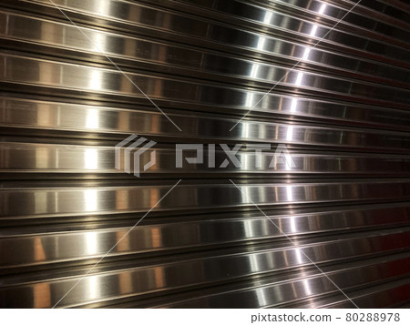 不銹鋼百葉窗反射光的背景材料_a_01 80288978